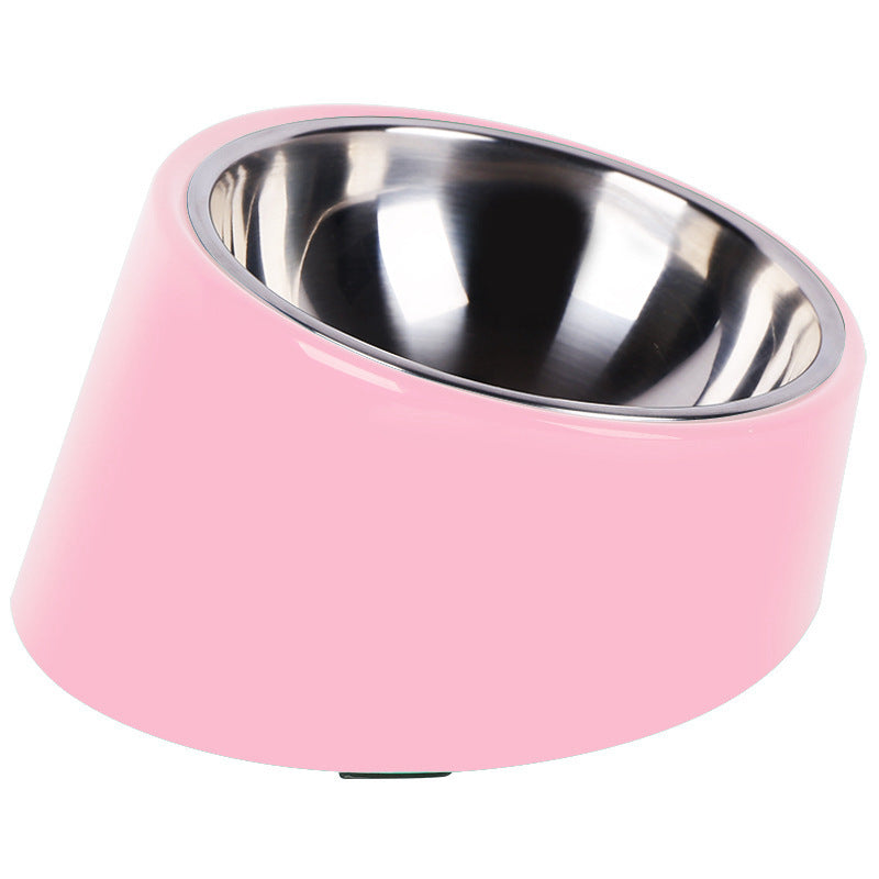 Huup cat bowl cat food bowl oblique mouth cat bowl