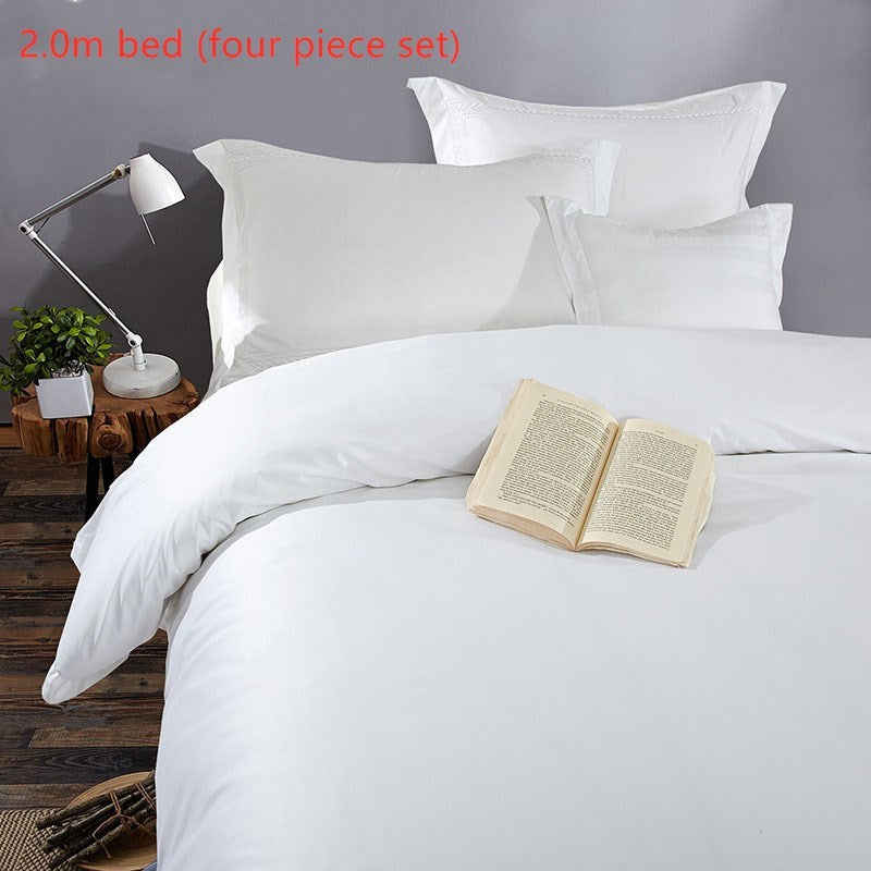 Cotton satin bedding