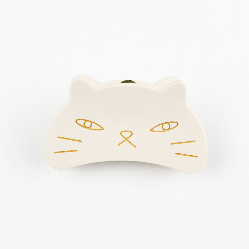 Japanese hair accessories cute cat hairpin