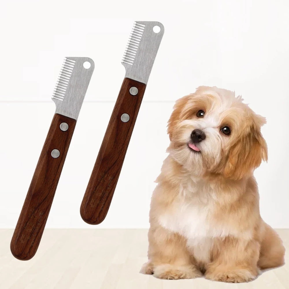 Dog Hair Removal Knife Pet Grooming Tool Shaving Comb Dog Accessories