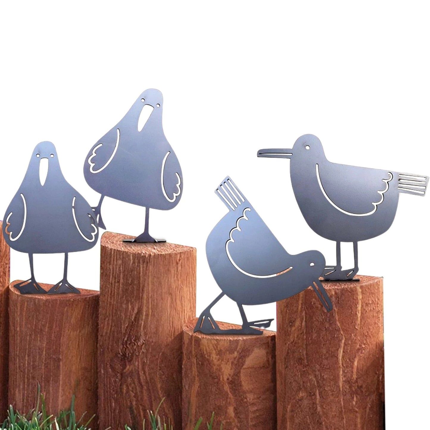 Horticultural Decorations Garden Iron Birds