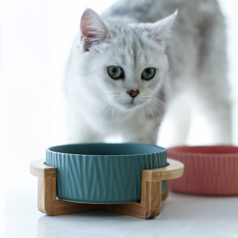 Cat food bowl