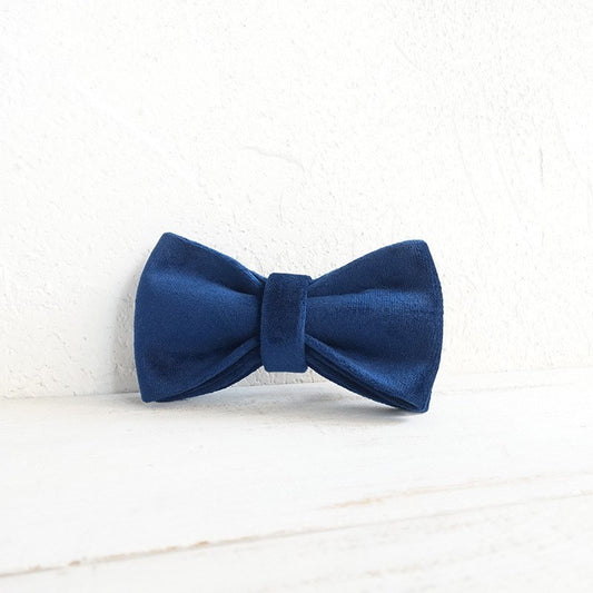 Dog collar double-layer bow tie accessories