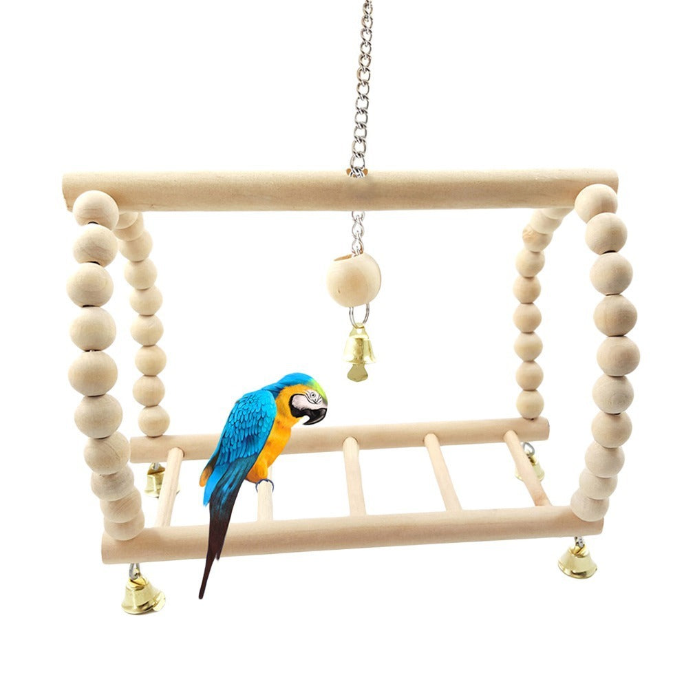 Parrot Hammock Birds Creative Swing Ring Ladder Ladder Tiger Skin Dudan Swing Toy