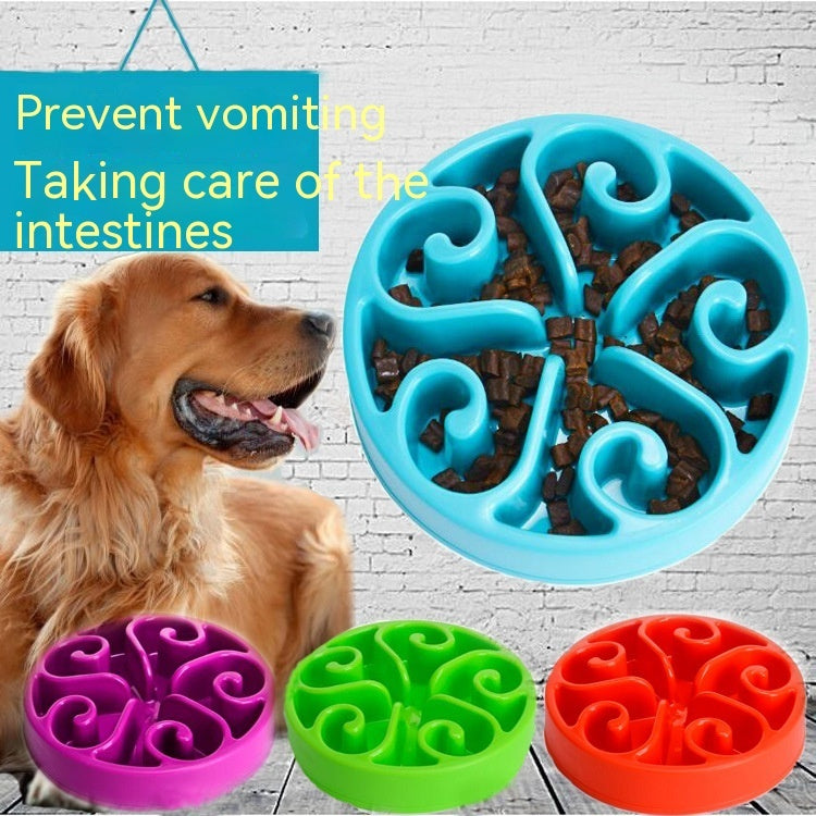 Pet Anti-choke Food Basin Dog Food Bowl