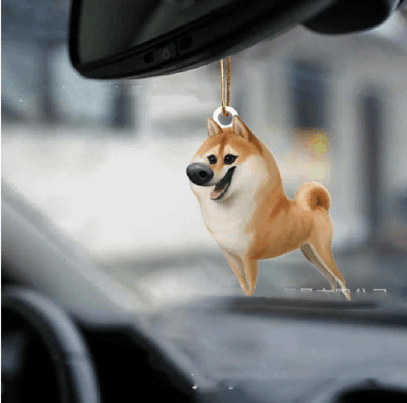 Car Dog Pendant Pendant, Car Key Backpack Accessories