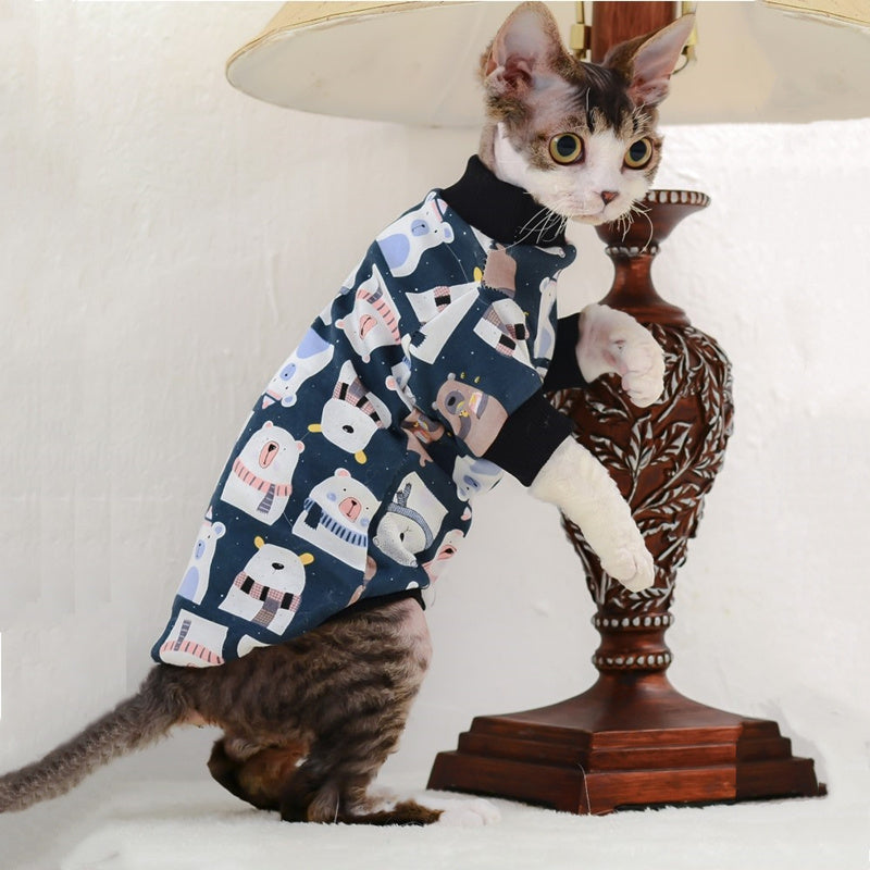 Hairless Cat Clothing Bottoming Air Conditioning Clothing