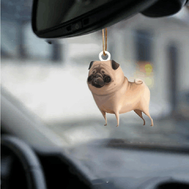 Car Dog Pendant Pendant, Car Key Backpack Accessories