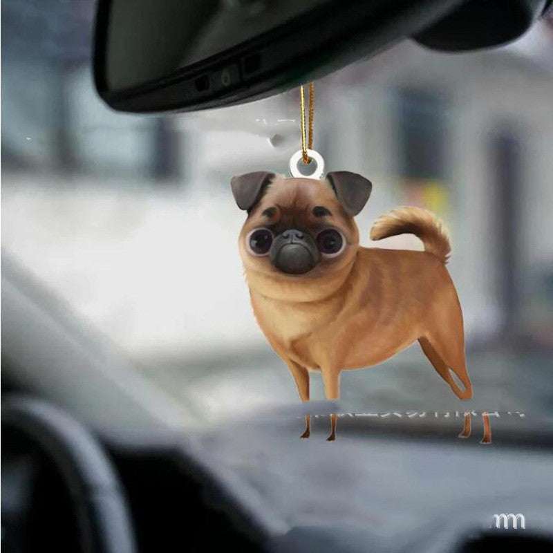 Car Dog Pendant Pendant, Car Key Backpack Accessories