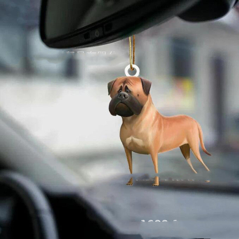 Car Dog Pendant Pendant, Car Key Backpack Accessories