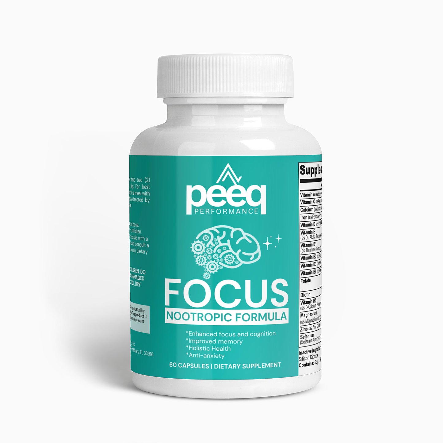 PEEQ FOCUS Nootropic Formula